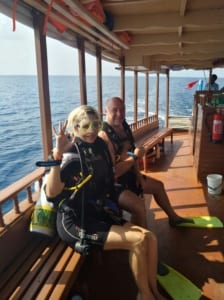 Liezel van der Westhuizen is an advanced mixed-air scuba diver with more than 50 dives across five countries. Her passion for underwater exploration reflects her adventurous spirit and commitment to continually challenging herself, experiences that shape her perspective on courage, adaptability and mental strength.
